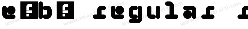 E-B5 Regular Regular字体转换